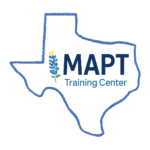 Mansfield–Arlington Play Therapy Training Center logo for continuing education in Play Therapy.